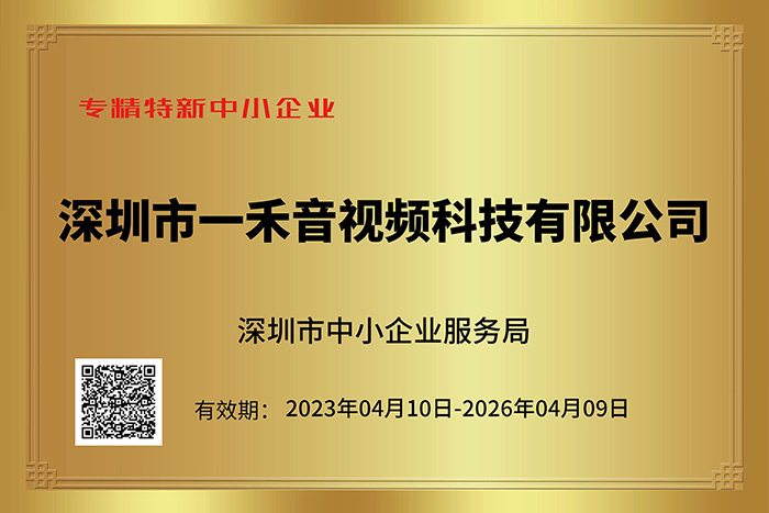 深圳市專精特新中小企業(yè)